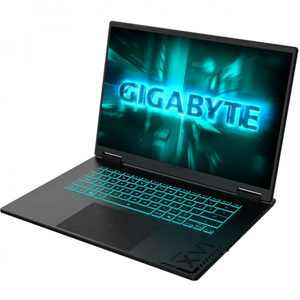 Ноутбук Gigabyte Gaming A16 GA63H (3VHK3EE893SD) (16&amp;quot;, IPS, AMD Ryzen 7 260 3.8ГГц, 8 ядер, 16ГБ DDR5, 512ГБ SSD, NVIDIA GeForce RTX 5060 - 8 ГБ, без ОС), черный в Тюмени