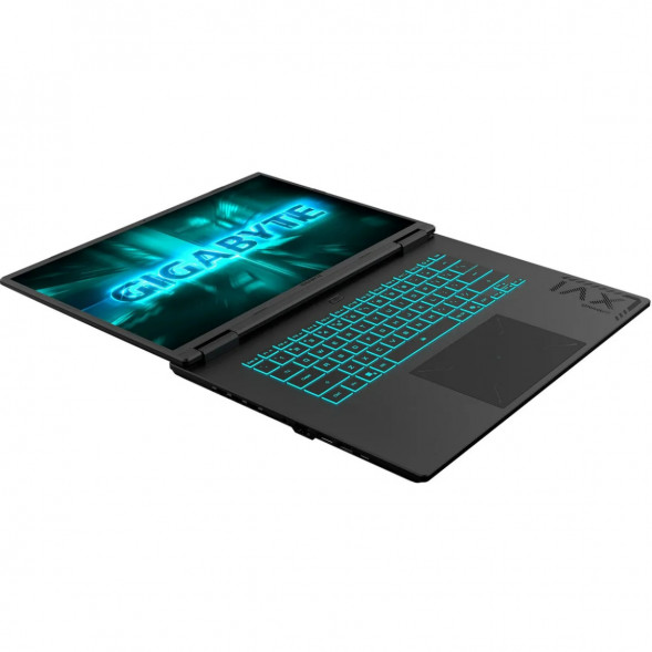 Ноутбук Gigabyte Gaming A16 GA63H (3VHK3EE893SD) (16&amp;quot;, IPS, AMD Ryzen 7 260 3.8ГГц, 8 ядер, 16ГБ DDR5, 512ГБ SSD, NVIDIA GeForce RTX 5060 - 8 ГБ, без ОС), черный в Тюмени