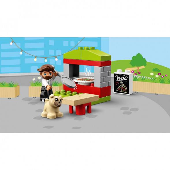 Конструктор LEGO DUPLO 10927 Town Киоск-пиццерия в Тюмени