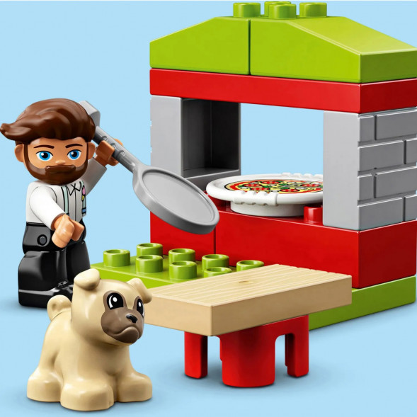 Конструктор LEGO DUPLO 10927 Town Киоск-пиццерия в Тюмени