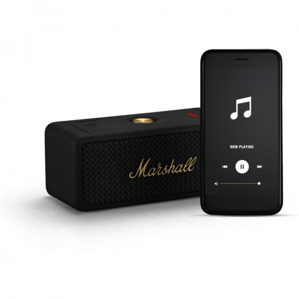 Портативная акустика Marshall Emberton II, 20 Вт, Black/Brass в Тюмени