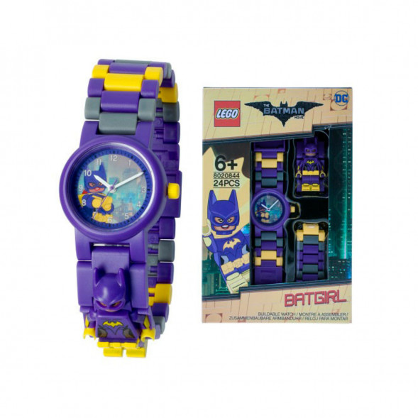 Часы LEGO Super Heroes 8020844 Batman Movie Бэтгерл с минифигуркой в Тюмени