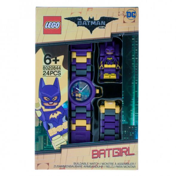 Часы LEGO Super Heroes 8020844 Batman Movie Бэтгерл с минифигуркой в Тюмени