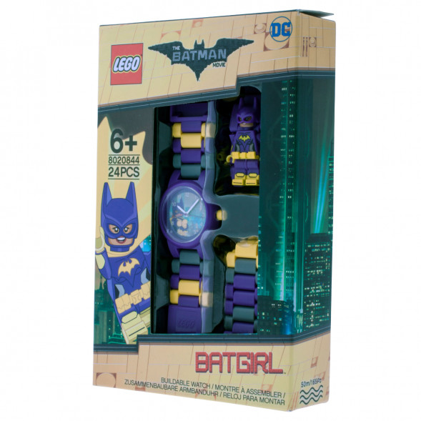 Часы LEGO Super Heroes 8020844 Batman Movie Бэтгерл с минифигуркой в Тюмени
