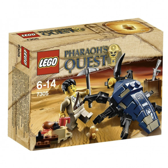 Конструктор LEGO Pharaohs Quest 7305 Атака скарабея в Тюмени