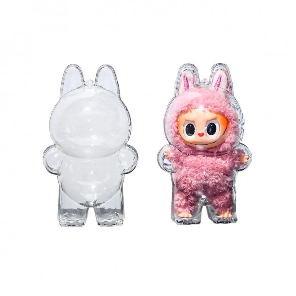 Защитный чехол Pop Mart Labubu Case Clear Acrylic Protective Display Box for V1 в Тюмени