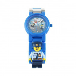 Часы LEGO City 8021193 City «Policeman» с минифигуркой