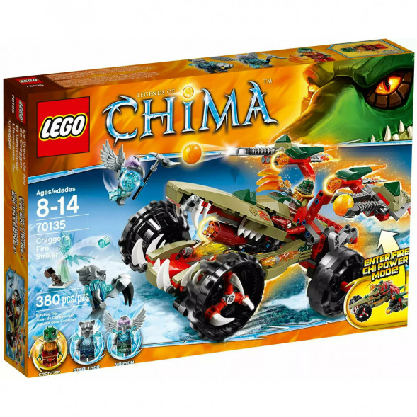 Конструктор LEGO Legends of Chima 70135 Огненный Страйкер Краггера в Тюмени