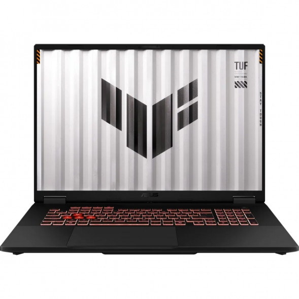 Ноутбук ASUS TUF Gaming A18 FA808PP-S8034 (18&amp;quot;, 2025, IPS, AMD Ryzen 9 8940HX 2.4ГГц, 16 ядер, 16ГБ DDR5, 512ГБ SSD, NVIDIA GeForce RTX 5070 8 ГБ, без ОС), серый в Тюмени