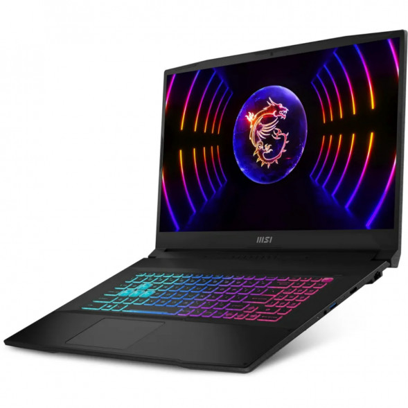 Ноутбук MSI Katana 17 B13VEK-1624XRUY (17.3&amp;quot;, IPS, Intel Core i5 13420H 2.1ГГц, 8 ядер, 16ГБ DDR5, 512ГБ SSD, NVIDIA GeForce RTX 4050 - 6 ГБ, без ОС), черный в Тюмени