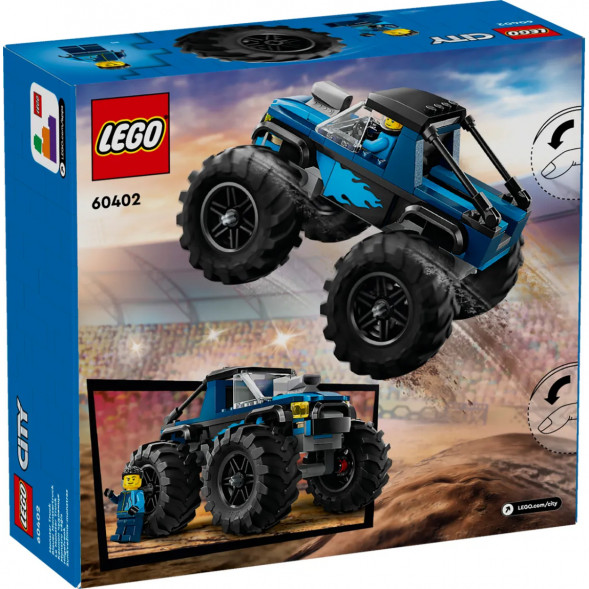 Конструктор LEGO City 60402 Синий Монстр-трак в Тюмени