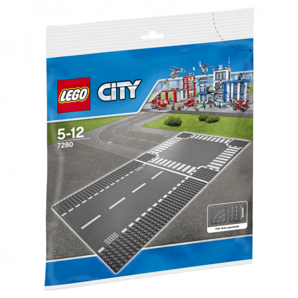 Конструктор LEGO City 7280 Прямая дорога и перекрёсток в Тюмени
