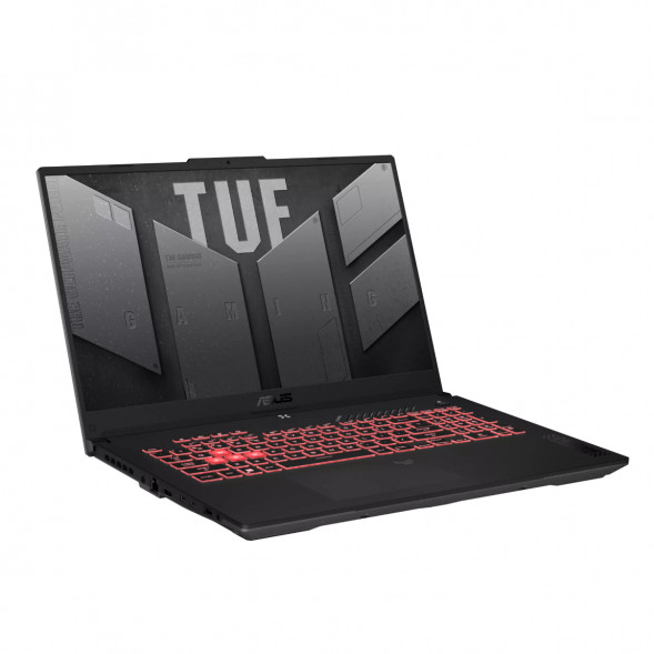 Ноутбук ASUS TUF Gaming A17 FA707NUG-HX156 (17.3&amp;quot;, IPS, 6 ядер, AMD Ryzen 7 7445HS 3.2 ГГц, 16 ГБ DDR5, SSD 512 ГБ, NVIDIA GeForce RTX 4050 - 6 ГБ, без ОС), черный в Тюмени