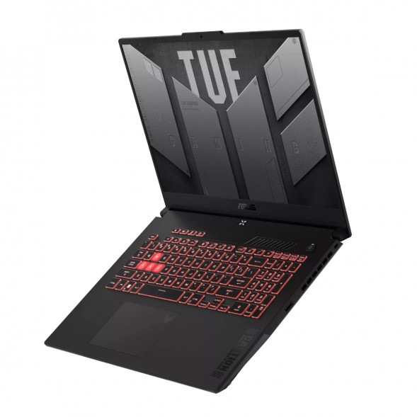 Ноутбук ASUS TUF Gaming A17 FA707NUG-HX156 (17.3&amp;quot;, IPS, 6 ядер, AMD Ryzen 7 7445HS 3.2 ГГц, 16 ГБ DDR5, SSD 512 ГБ, NVIDIA GeForce RTX 4050 - 6 ГБ, без ОС), черный в Тюмени