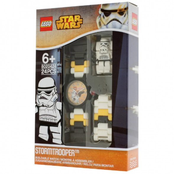 Часы LEGO Star Wars 8020424 Stormtrooper с минифигурой в Тюмени