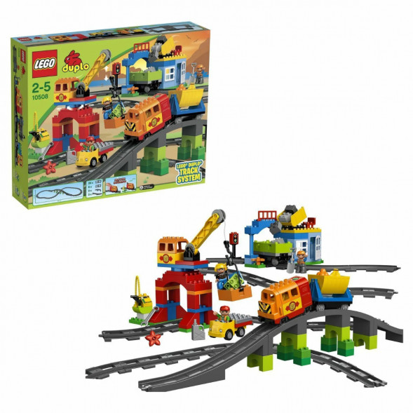 Конструктор LEGO DUPLO Town 10508 Большой поезд в Тюмени
