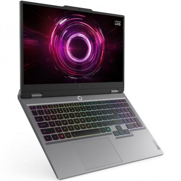 Ноутбук Lenovo LOQ 15AHP10 (83JG003DPB) (15.6&amp;quot;,  IPS, AMD Ryzen 5 220, 6 ядер, 16 ГБ DDR5, SSD 512 ГБ, NVIDIA GeForce RTX 5050 - 8 ГБ, без ОС), серый в Тюмени
