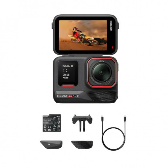 Экшн-камера Insta360 Ace Pro 2, Midnight Black в Тюмени