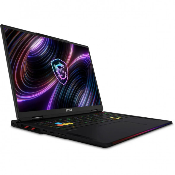 Ноутбук MSI Raider 18 Max HX A2WJ-1050RU (18&amp;quot;, IPS, Intel Core Ultra 9 290HX Plus 2.7ГГц, 24 ядра, 64ГБ DDR5, 2ТБ SSD, NVIDIA GeForce RTX 5090 - 24 ГБ, TGP 175Вт, Windows 11 Home), черный в Тюмени