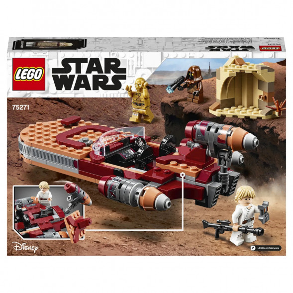Конструктор LEGO Star Wars 75271 Спидер Люка Сайуокера в Тюмени