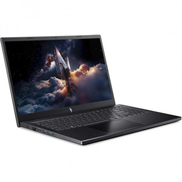 Ноутбук Acer Nitro V 15 ANV15-52-57BB (15.6&amp;quot;, IPS, Intel Core i5 13420H 2.1ГГц, 8 ядер, 16ГБ DDR4, 512ГБ SSD, NVIDIA GeForce RTX 5050 - 8 ГБ, Windows 11 Home), черный в Тюмени