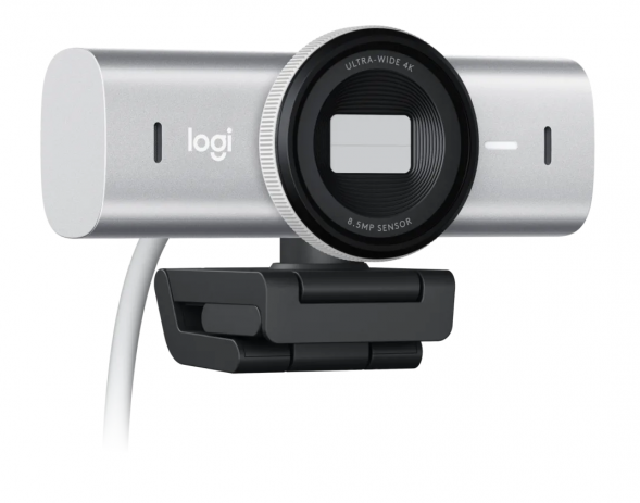 Веб-камера Logitech MX Brio 4K, Pale Grey в Тюмени