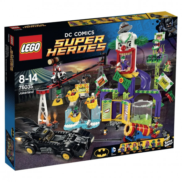 Конструктор LEGO Super Heroes 76035 Джокерленд  в Тюмени
