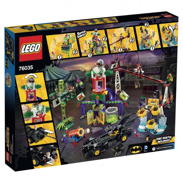 Конструктор LEGO Super Heroes 76035 Джокерленд  в Тюмени