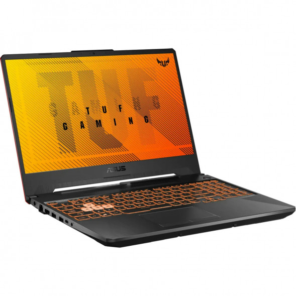 Ноутбук ASUS TUF Gaming A15 FA506NCG-HN330 (15.6&amp;quot;, IPS, AMD Ryzen 7 8845HS 3.8ГГц, 8-ядерный, 16ГБ DDR5, 512ГБ SSD, NVIDIA GeForce RTX 3050 - 4 ГБ, без ОС), черный в Тюмени