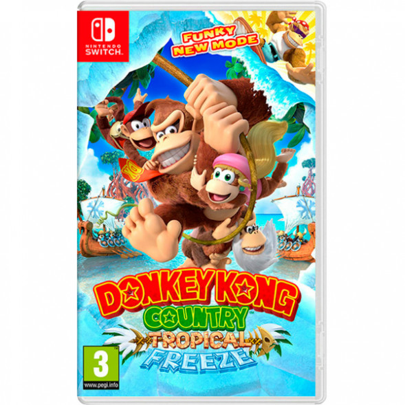 Игра Donkey Kong Country: Tropical Freeze [Nintendo Switch, английская версия] в Тюмени