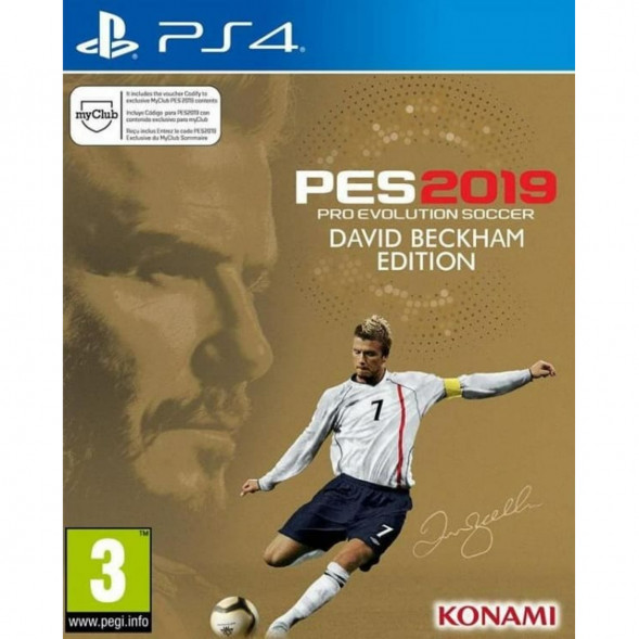 Игра PES 2019: Pro Evolution Soccer. David Beckham Edition [PS4, русские субтитры] в Тюмени