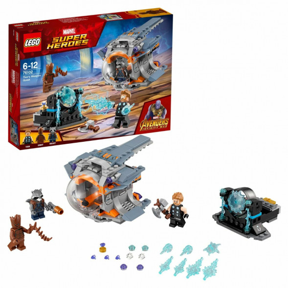 Конструктор LEGO Super Heroes 76102 Война бесконечности: В поисках оружия Тора в Тюмени