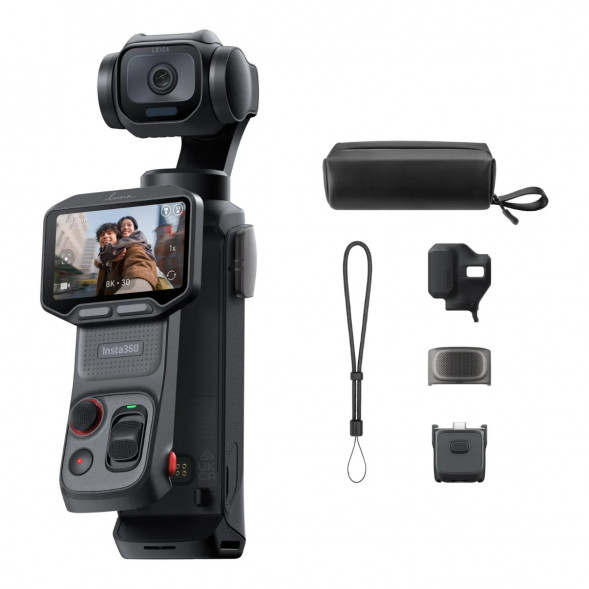 Экшн-камера Insta360 Luna Pro Standart Black 8K Gimbal Camera with 1 Sensor, черный в Тюмени