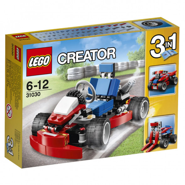 Конструктор LEGO Creator 31030 Красный гоночный карт в Тюмени