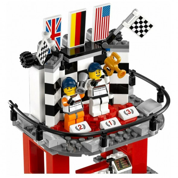 Конструктор LEGO Speed Champions 75912 Финишная линия гонки Porsche 911 GT в Тюмени