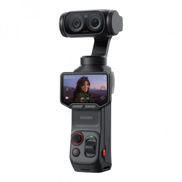 Экшн-камера Insta360 Luna Ultra Fill Light Bundle, Cosmic Black в Тюмени