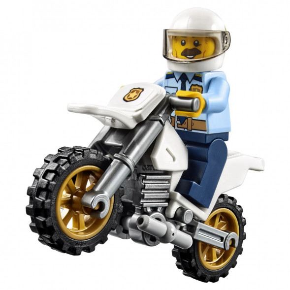 Конструктор LEGO City Police 60137 Побег на буксировщике в Тюмени
