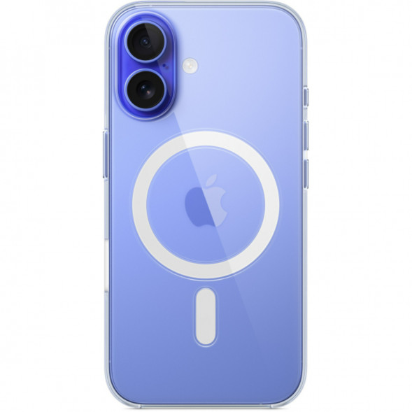 Чехол Apple Clear Case with MagSafe для iPhone 16 Plus, прозрачный (MA7D4ZM/A) в Тюмени
