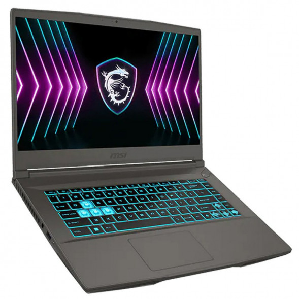 Ноутбук игровой MSI Thin 15 B2RVE-3451XRU (15.6&amp;quot;, IPS, Intel Core 7 240H 2.5ГГц, 10 ядер, 16ГБ DDR4, 512ГБ SSD, NVIDIA GeForce RTX 4050 для ноутбуков - 6 ГБ) в Тюмени