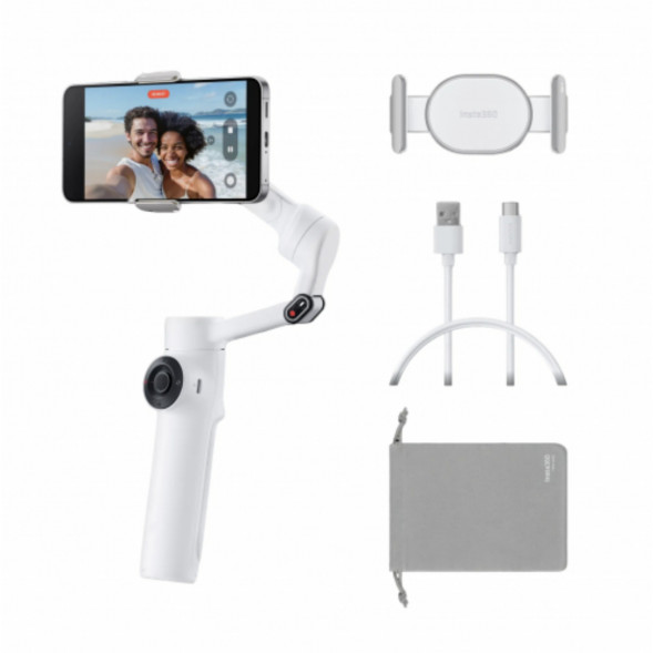 Cтабилизатор Insta360 Flow 2 Standard Bundle, Summit White в Тюмени
