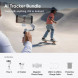 Стабилизатор Insta360 Flow 2 AI Tracker Bundle, Stone Gray в Тюмени