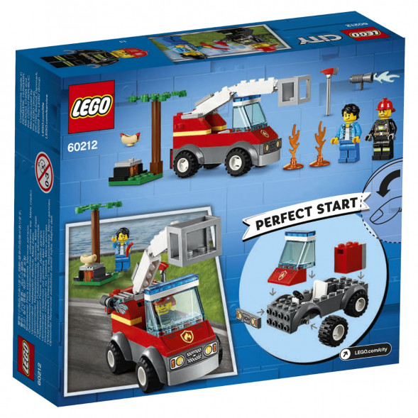 Конструктор LEGO City Fire 60212 Пожар на пикнике в Тюмени