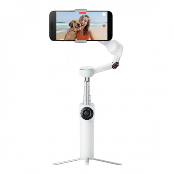 Стабилизатор Insta360 Flow 2 AI Tracker Bundle, Summit White в Тюмени