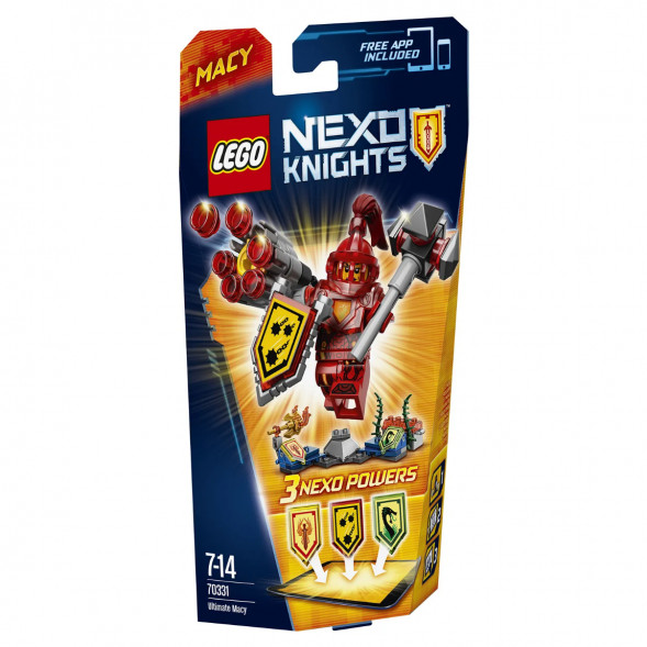 Конструктор LEGO Nexo Knights 70331 Мэйси – Абсолютная сила в Тюмени