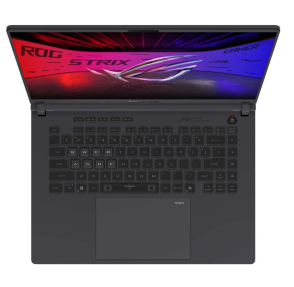 Ноутбук ASUS ROG Strix G16 2025 G615LR-S5222 (Intel Core Ultra 9 275HX/16&amp;quot;/32Gb/1Tb/RTX 5070Ti/Без ОС), Серый в Тюмени