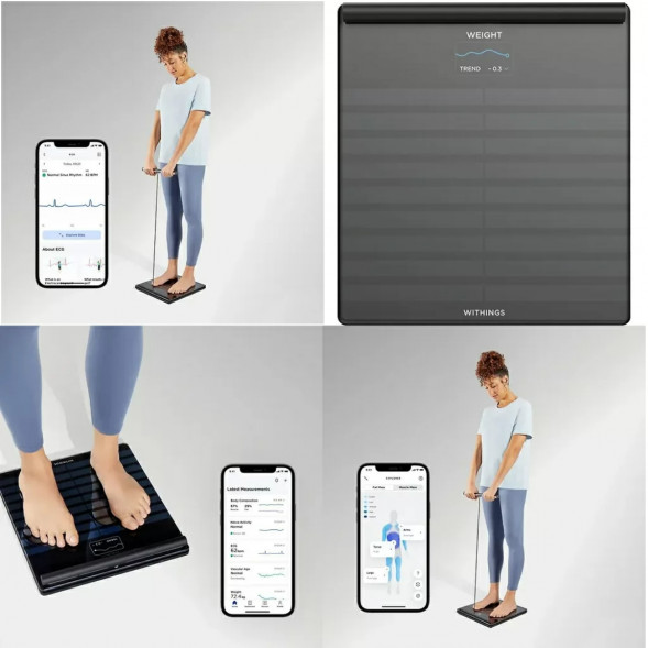 Умные весы Withings Body Scan, Black в Тюмени