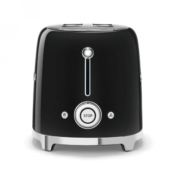 Тостер Smeg TSF01BLEU, черный в Тюмени