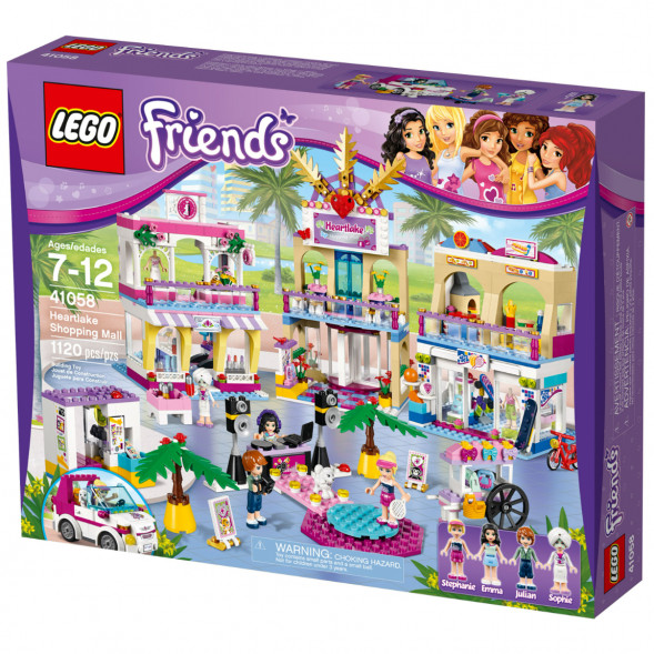 Конструктор LEGO Friends 41058 Торговый центр Хартлейк Сити в Тюмени