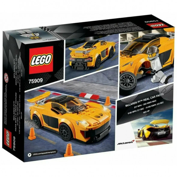 Конструктор LEGO Speed Champions 75909 McLaren P1 в Тюмени
