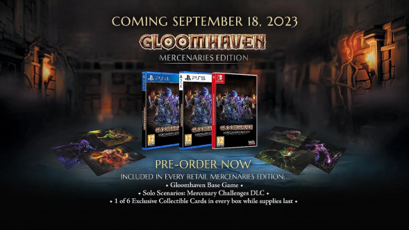 Игра Gloomhaven. Mercenaries Edition [PS4, английская версия] в Тюмени